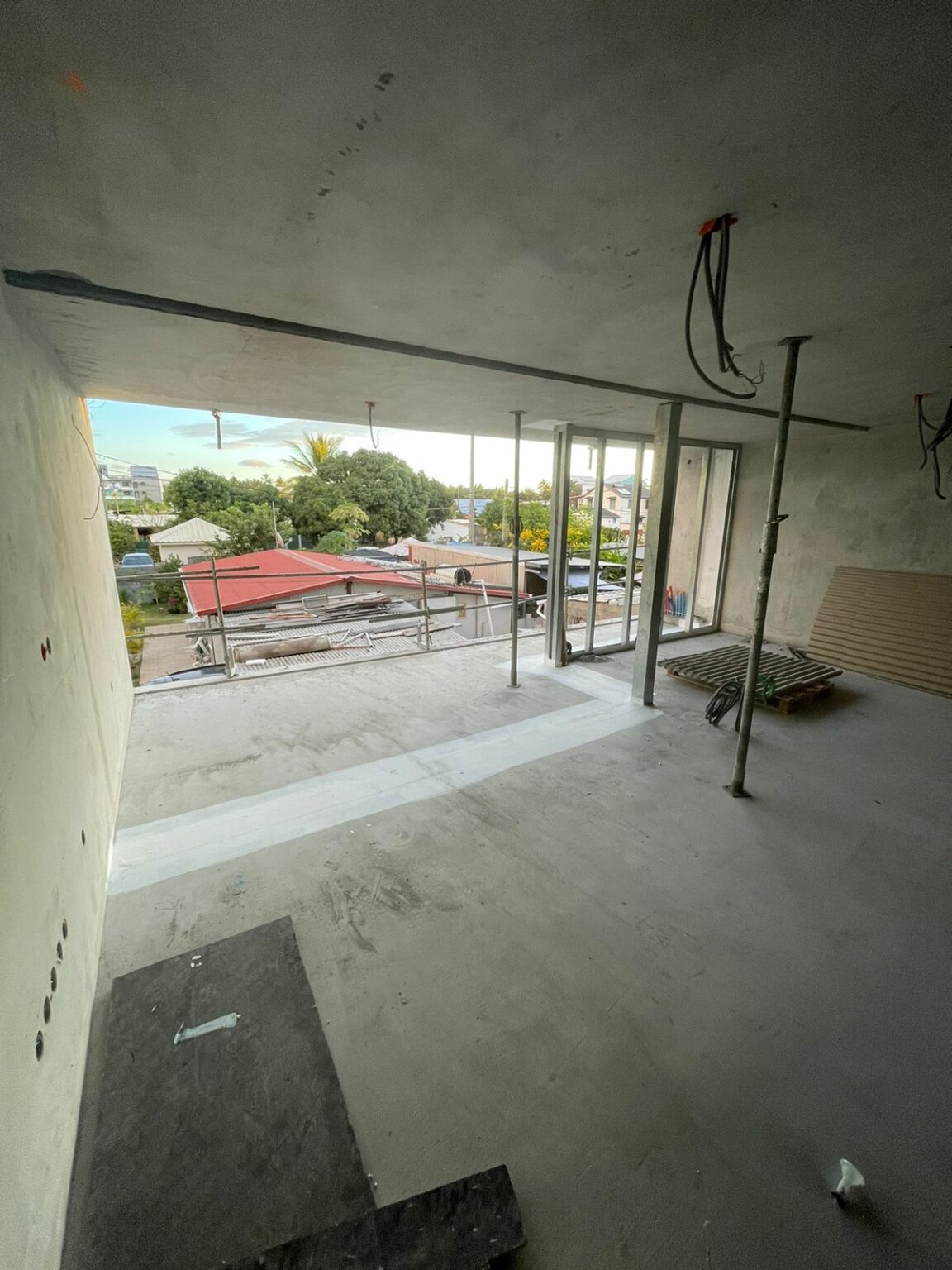 Chantier des Madeleines, appartement brut